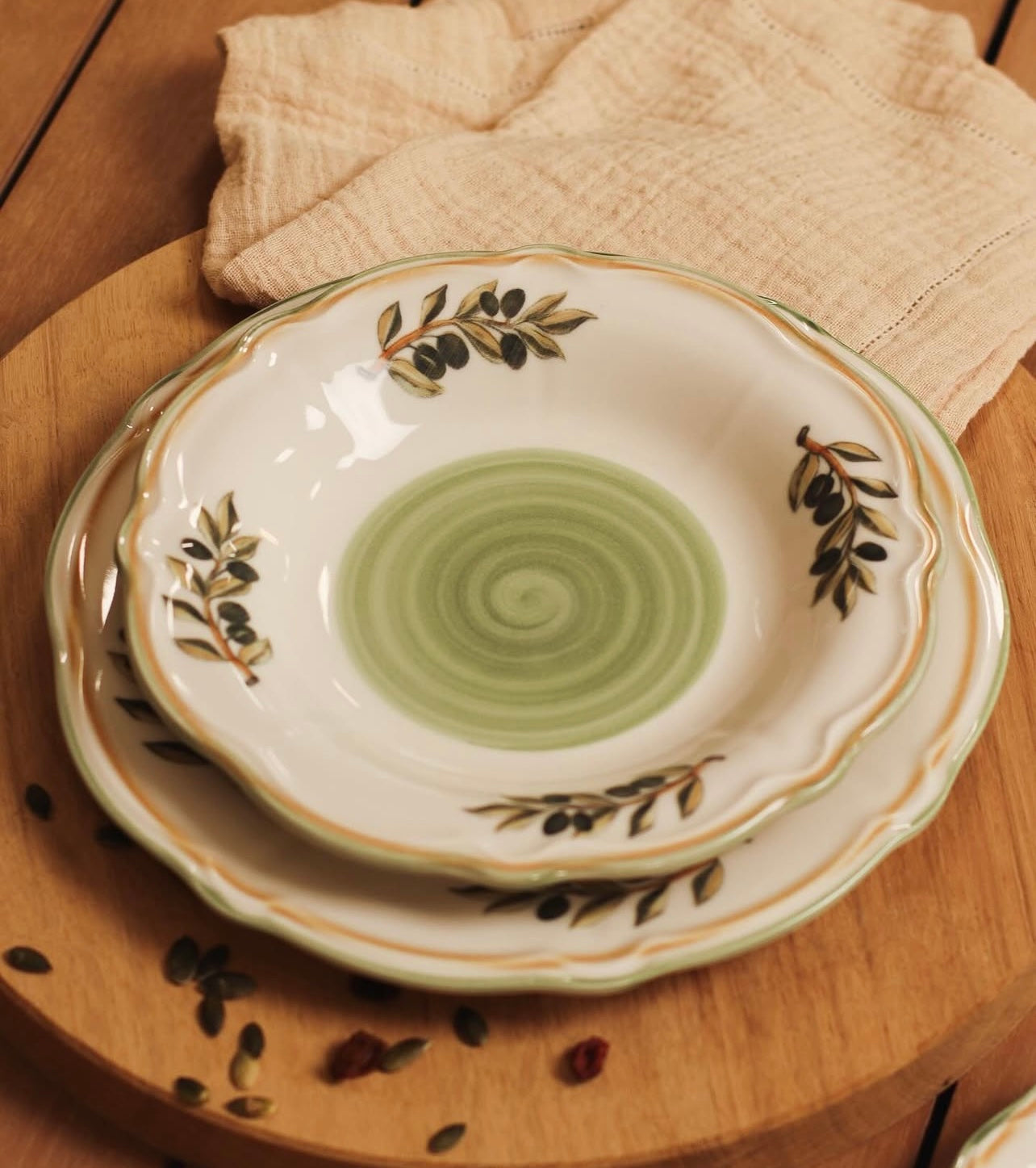 Olive Collection - Mat tallrik