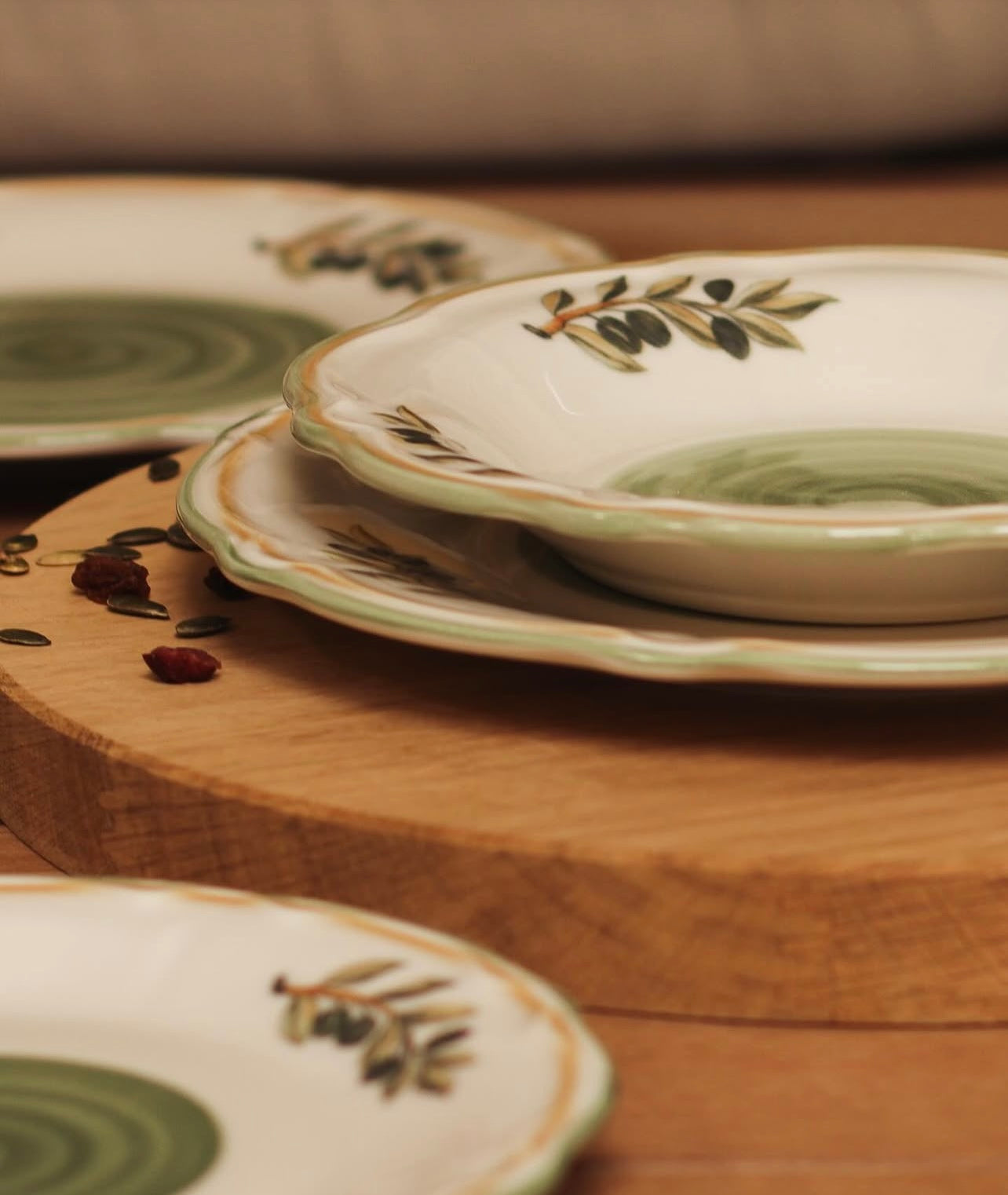 Olive Collection - Dessert Tallrik