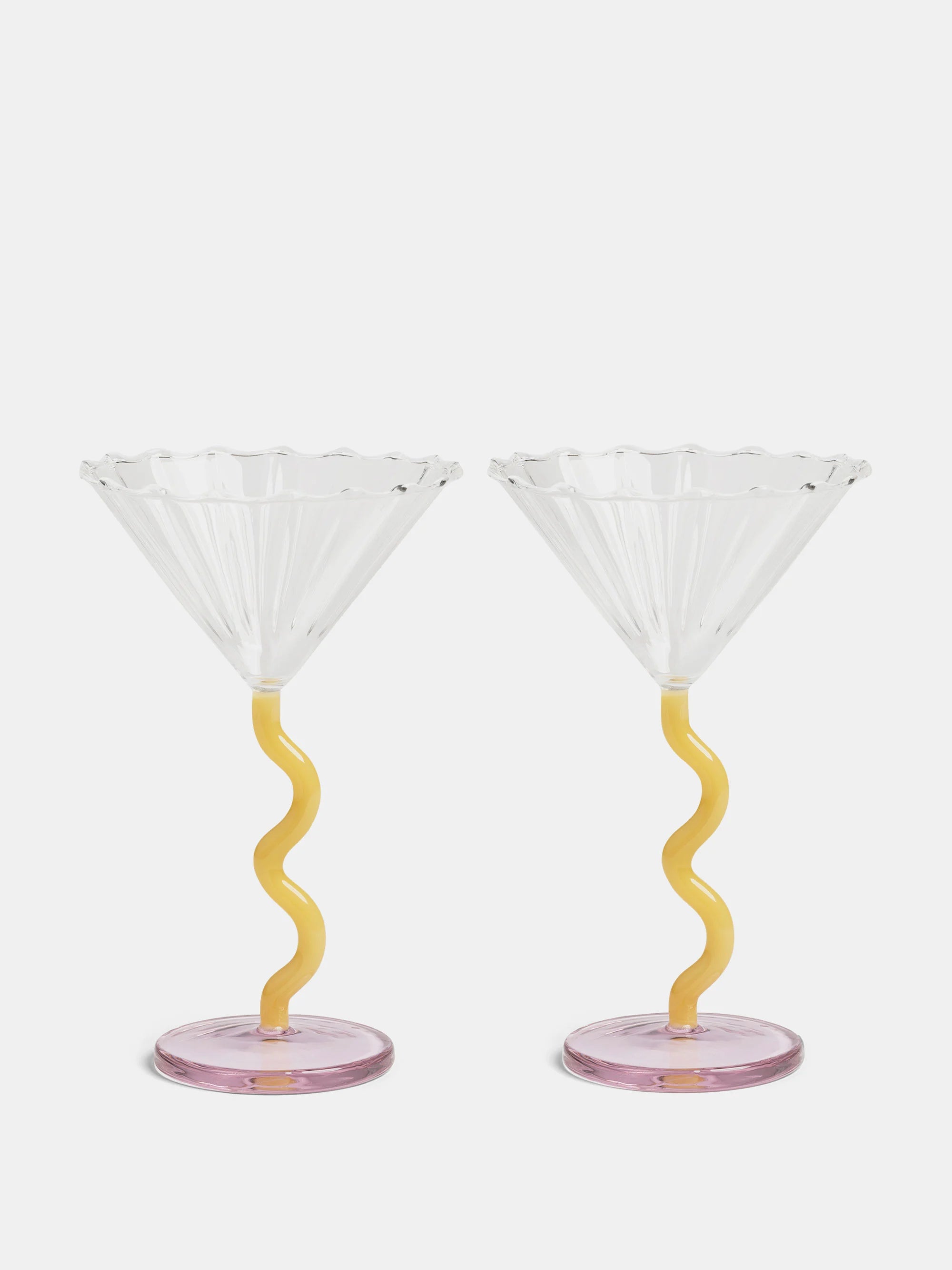 Coupe Curve Caramel - Set of 2