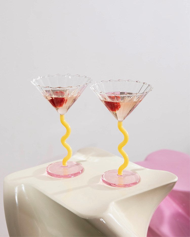 Coupe Curve Caramel - Set of 2